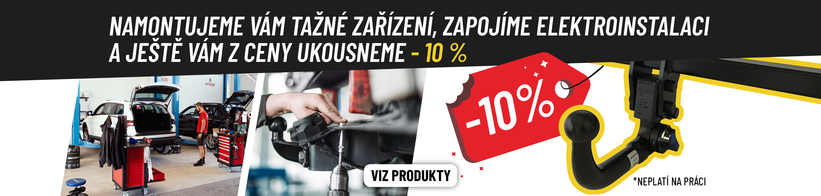 sleva -10% na tazne